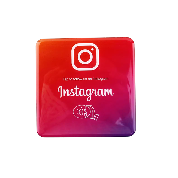Plaque NFC Connect INSTAGRAM