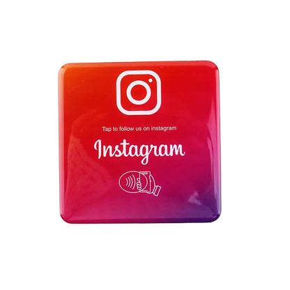 Plaque NFC Connect INSTAGRAM