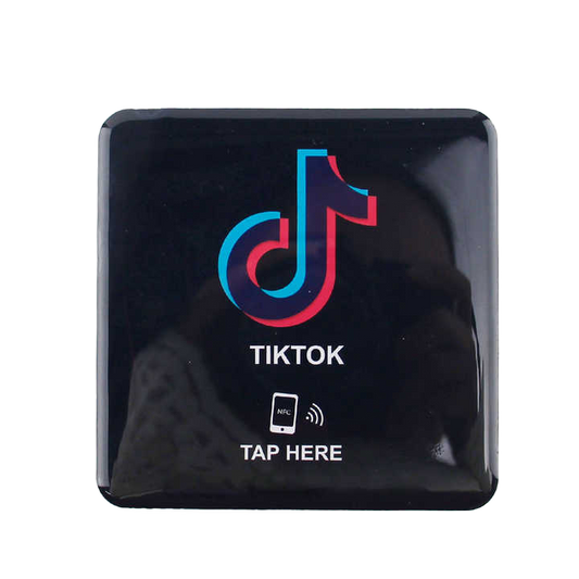 Plaque NFC Connect TikTok